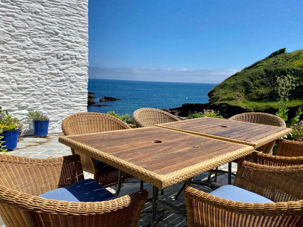 Unique Retreat - 2 Bedroom Cliff Top Cottage With Large Terrace Portloe Exterior foto