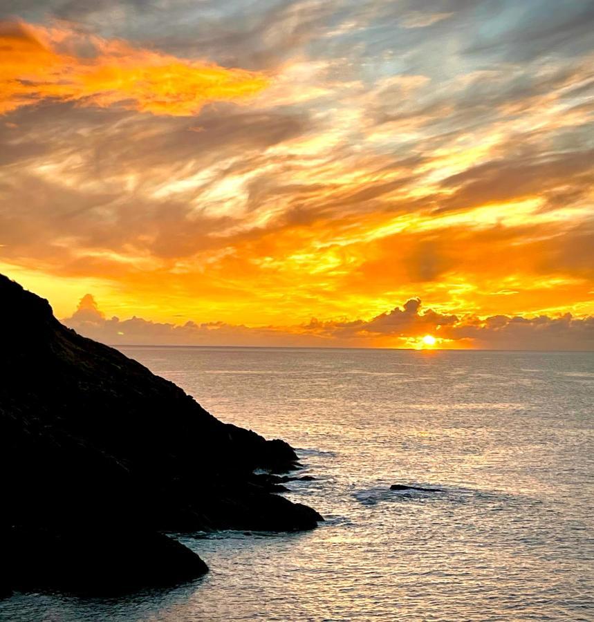 Unique Retreat - 2 Bedroom Cliff Top Cottage With Large Terrace Portloe Exterior foto